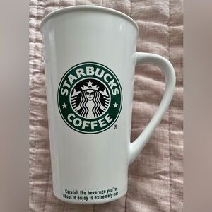 Starbucks Classic Large White Mug